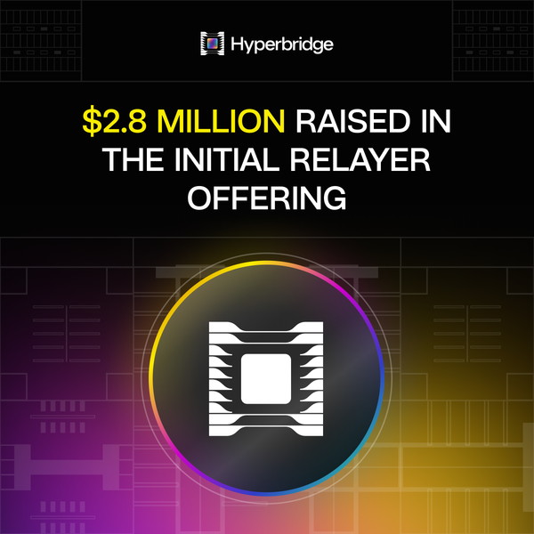 Hyperbridge concludes IRO, raising $2.8M and securing $5.65M in Total Funding